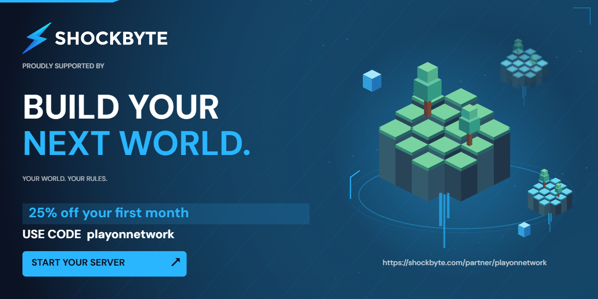 Support this project with Shockbyte